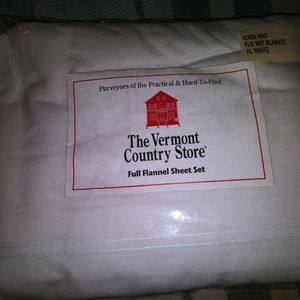 Full Size Flannel Sheet set